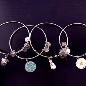Alex and Ani Silver Bracelets